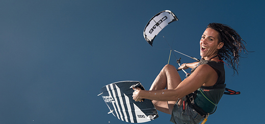 Kitesurfing